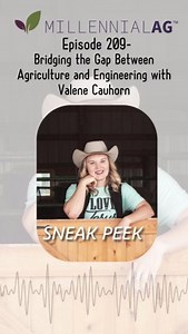 Valene Cauhorn joins us to talk about how engineering is transforming the way we manage manure, design irrigation, and close nutrient loops on the farm. This episode bridges the gap between animal ag and environmental stewardship — don’t miss it on Thursday. #AgEngineering #SustainableAg #NutrientManagement #FarmInnovation #ManureMatters #MillennialAg | Millennial Ag