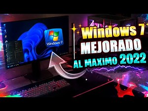 NEW⚡ Windows 7 2022 IMPROVED / Maximum PERFORMANCE / APPEARANCE of Windows 11