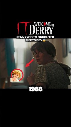 IT WELCOME TO DERRY EPISODE 8 BEVERLY CAMEO 😨 #it #pennywise