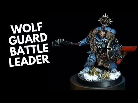 How to Paint Space Wolves - Wolf Guard Battle Leader