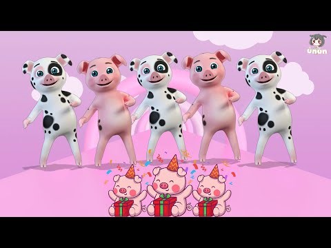 Đàn Heo Con - Nhạc Hoạt Hình Con Vật Nhảy - Pig Dance Cute - Nhạc Hot Tiktok 2024 Triệu View