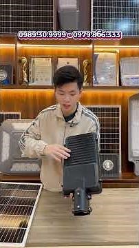 Đèn đường năng lượng mặt trời - Khám phá mẫu đèn siêu hot bàn chải 500w có gì đặc biệt.