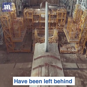 These are the abandoned Soviet spacecraft found derelict in a DESERT! | Daily Mail Video