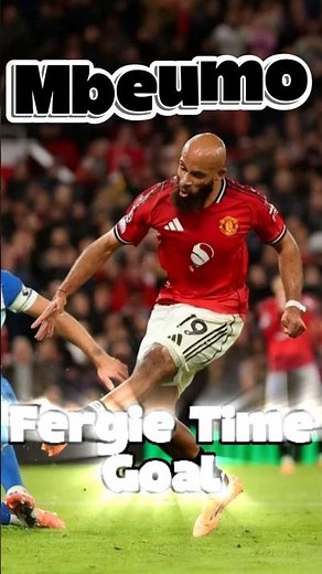 Manchester Utd vs Brighton: Mbeumo’s Fergie Time Goal !!! #manchesterunited #premierleague #soccer