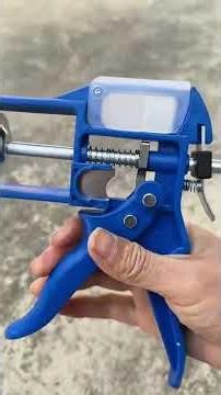 Multi-functional anti-drip glass glue gun everyone uses