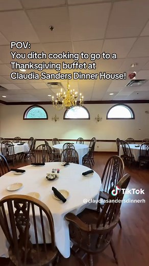 Thanksgiving Buffet at Claudia Sanders Dinner House