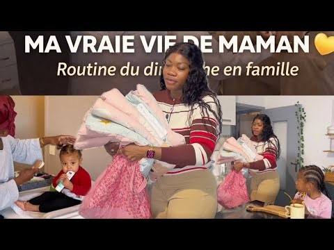 Routine du dimanche en campagne avec 3 enfants | Reset, soins & organisation en douceur 🌿