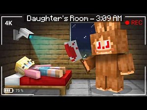 Her LABUBU Doll Loves to Watch Her Sleep in Minecraft..