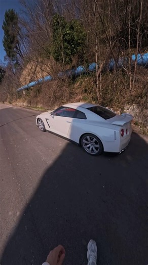 POV driving Nissan GT-R R35 #gtr35