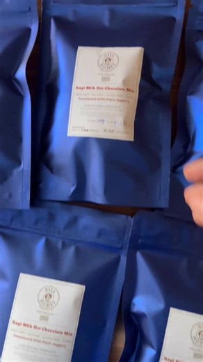 Ragi Milk Hot Chocolate Mix has only 20% palm sugar! Just 3 ingredients cocoa beans, Ragi milk and palm sugar! 3 clean ingredients. No preservatives, emulsifiers, or soy. Pure and honest ingredients. A Bestseller ❤️ https://www.nisahomey.com/products/ragi-milk-hot-chocolate-mix-pcos-friendly Note: you need only hot water to make the hot chocolate. Add 20 -25 gm mix into a cup. Add hot water, blend and enjoy! #nisahomey #womenowned #ragimilkhotchocolafe #hotchocolate #vegan #dairyfree #kochi (Rag