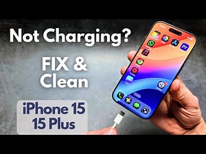 iPhone 15 Not Charging? How to FIX & Clean Type-C Charger Port ( iPhone 15 / 15 Plus )