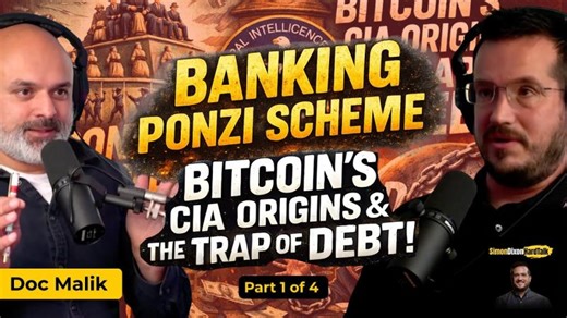 The Banking Ponzi Scheme, Bitcoin’s CIA Origins The Trap of Debt (Part 1) | Simon Dixon