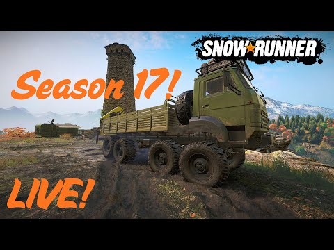 Season 17 First Look! Snowrunner New Vehicles Maps And More!!!