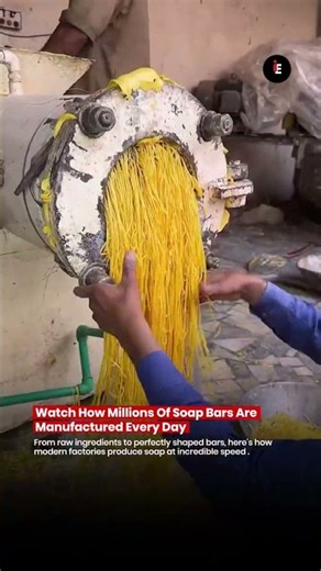 🧼🏭 Ever wondered how the soap you use every day is made?
