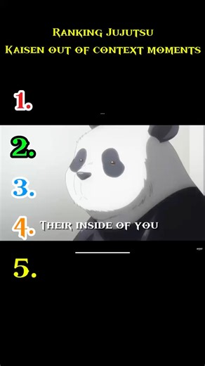Top 5 funniest moments in Jujutsu Kaisen
