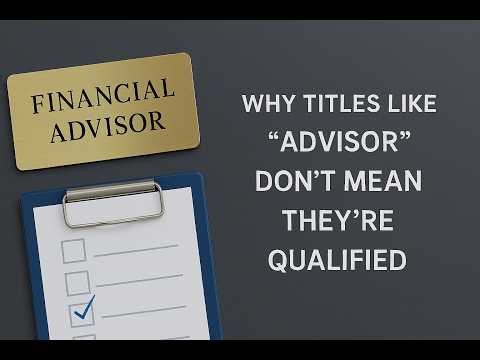 How To Check If Your Financial Planner Is Qualified
