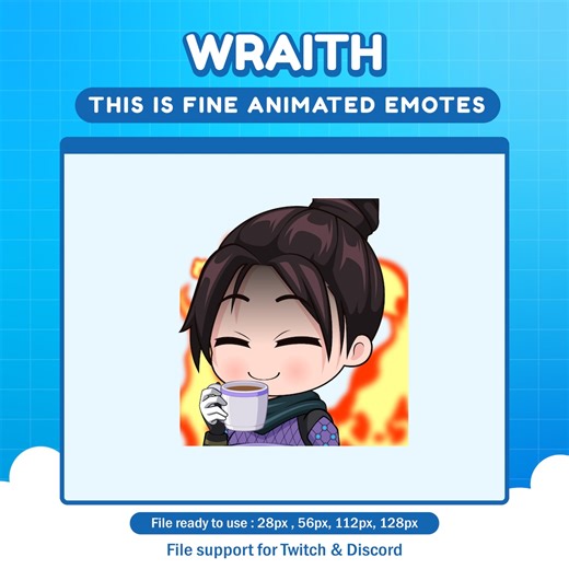 Wraith Apex Legends 'Das ist in Ordnung' animiertes Emote | Zucken - Etsy.de