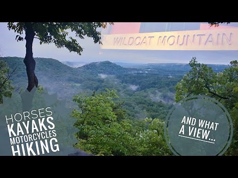 Wildcat Mountain Wisconsin State Park, Horse Camping and Family Campground tour. Then Some Hiking