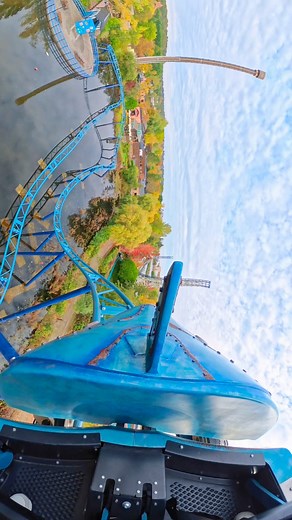 Rollback on a coaster: have you ever experienced this? 😳🎢 Block brakes also have the ability to slow the train but serve the additional purpose of being able to stop the train completely. This is required on roller coasters that operate more than one train simultaneously on the track. They act as virtual barriers between the trains running on the roller coaster, preventing collisions should one train stop along the course for any reason. Mecalodon at Walibi Belgium has 3 trains. 🇧🇪 #walibibe