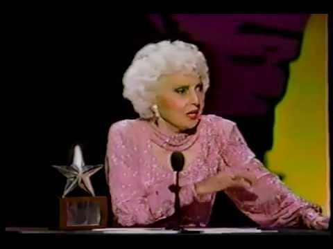 BARBARA STANWYCK 1987 Receives AFI Award