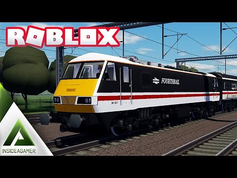 Roblox - British Rail By Fourth Rail - Class 90 Intercity - 11:57 To Norrington Station