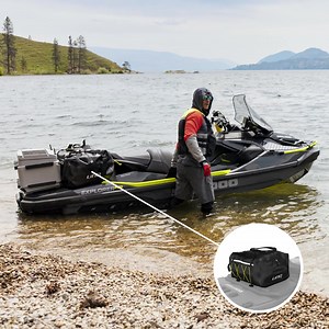 Three new ways to snap in more space to your Sea-Doo! 1) The LinQ Explorer Bag provides 26 gal (100 L) of watertight storage. 2) The Rear Deck Extension with LinQ increases your platform by 11.5 inches. 3) The LinQ Seat Bag attaches 5 gallons (20 L) of storage to your vehicle. #BRPAdventureByDesign | Action Kawasaki Yamaha Seadoo | Facebook