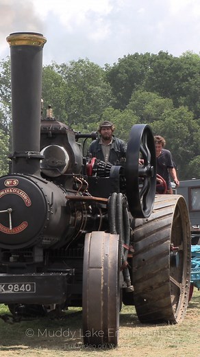 Fowler Ploughing Engine No.14213 "Bob" built in 1914 seen Entering the Arena at High Weald Steam Working Weekend 2025 #tractionengine #steamengine #engine #livesteam #engineering #modelengineering #steamrally #muddylakeengineering #vehicles #vehicle #car #truck #tractor #train #steamtrain #locomotive #heavyhaulage #steamtractor #livesteam #science #technology | Muddy Lake Engineering
