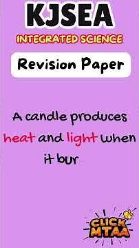 KJSEA Integrated Science | Interesting source of heat.