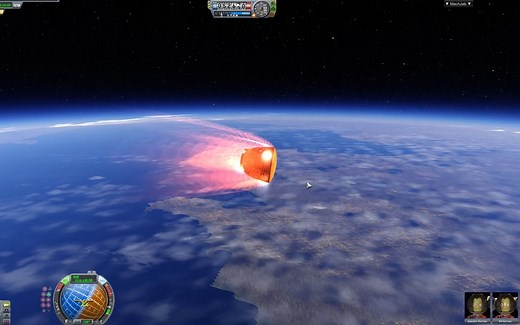 【KSP RSSRO Principia】通讯限制和载人飞船再入大气