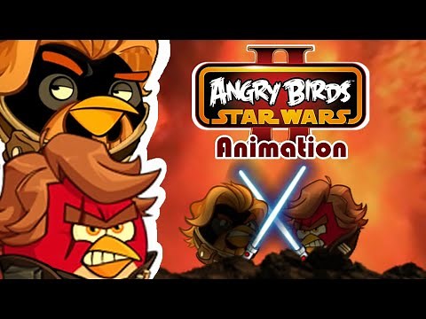 Angry Birds Star Wars Animation - Anakin vs Obi Wan