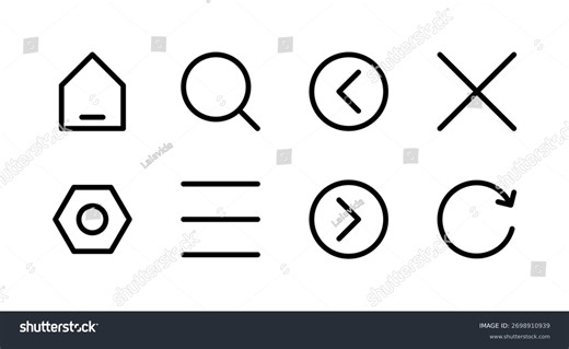 1,418,255 Button Icon Outline Royalty-Free Images, Stock Photos & Pictures | Shutterstock