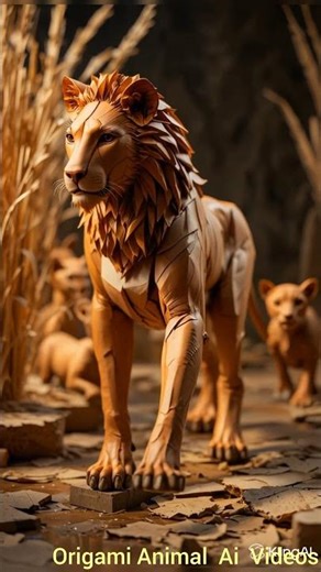 ORAGAMI ANIMALS AI VIDEOS