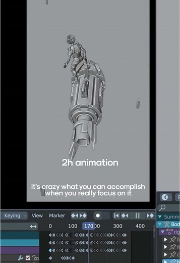 the rocket animation is still not finished yet but it already looks badass, right?