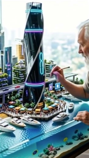 My Dream Miniature Eclipse Pinnacle Coastal City | Lights On Magic