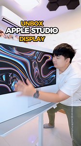 91K views · 1.3K reactions | แกะกล่อง Apple Studio Display #แกะกล่อง #unboxing #applestudiodisplay #apple #display #monitor #เจ้ศรีรีวิว | เจ้ศรีปากอ้า | Facebook