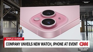 Apple unveils new iPhone, watch at event