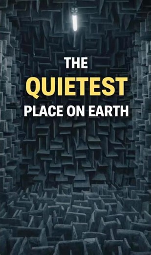 The Quietest Place on Earth #Silence #Science #Incredible
