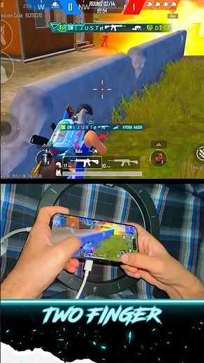 Thinks Easy Fight? 😅💀 2 Finger WOW Mode Me Surprise! 😈🔥iPhone 15 Pro handcam pubgmobile Gameplay