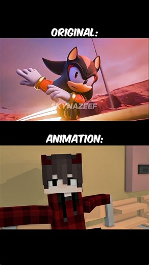 ORIGINAL vs ANIMASI | Aku Mndengar Suara T0brt🗿| #shorts #minecraftanimation #minecraft #mogarame