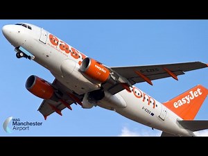 6 Incredible Planes Takeoff And Landing [Manchester Airport]