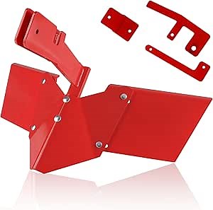 15683 Hiller-Furrower Kit for Rear Tine Tillers,Tiller Attachment for Rear Tine Rototillers with Adjustable Wing,Three Kinds of Connection, Suitable for Large and Small Areas of Land Cultivation