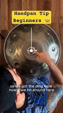 EASY handpan tip for beginners 🤩