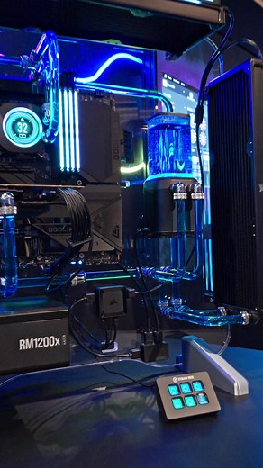 Hydro X 🤝 iCUE LINK | Liquid cooling made easy #corsair #hydrox #icuelink #watercooling Corsair Hydro X liquid cooling, Gaming pc liquid cooling