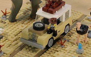 乐高狩猎场景moc展示!