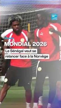 Mondial 2026 : le Sénégal veut se relancer face à la Norvège • FRANCE 24