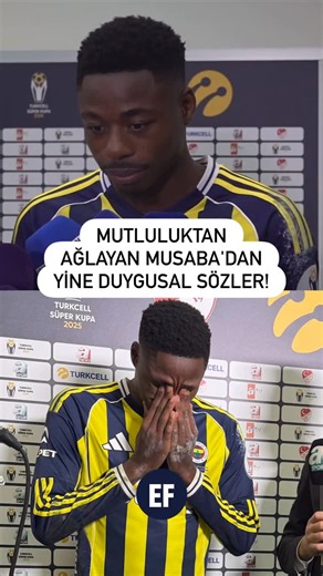 EF on Instagram: "Musaba: Fenerbahçe'de herkes beni çok sıcak karşıladı. Direkt evimde gibi hissettim! Taraftarımızla çok güzel şekilde kucaklaştık."