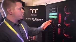 Thermaltake F6 RGB fan controller @ CES 2016