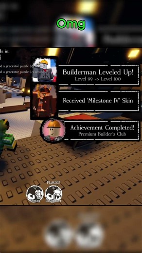 Milestone Builderman!! #forsaken #roblox #forsakenmilestone #builderman #cute #cute #funny #happy