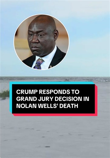 Civil rights attorney Ben Crump released a statement in response to the grand jury report. #NolanWells #grandjury #report #mississippi #hornisland