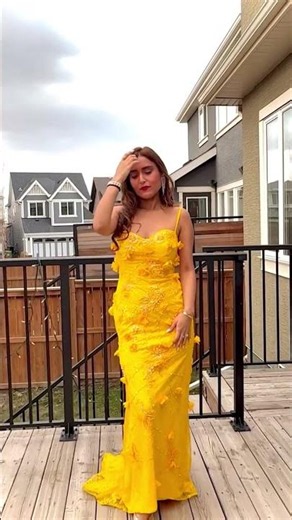Sheath Spaghetti Straps Flower Sweep Train Prom Dress